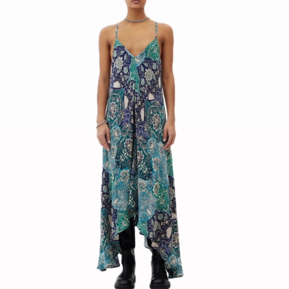 Maria Cher Lugo Fio Strap Dress